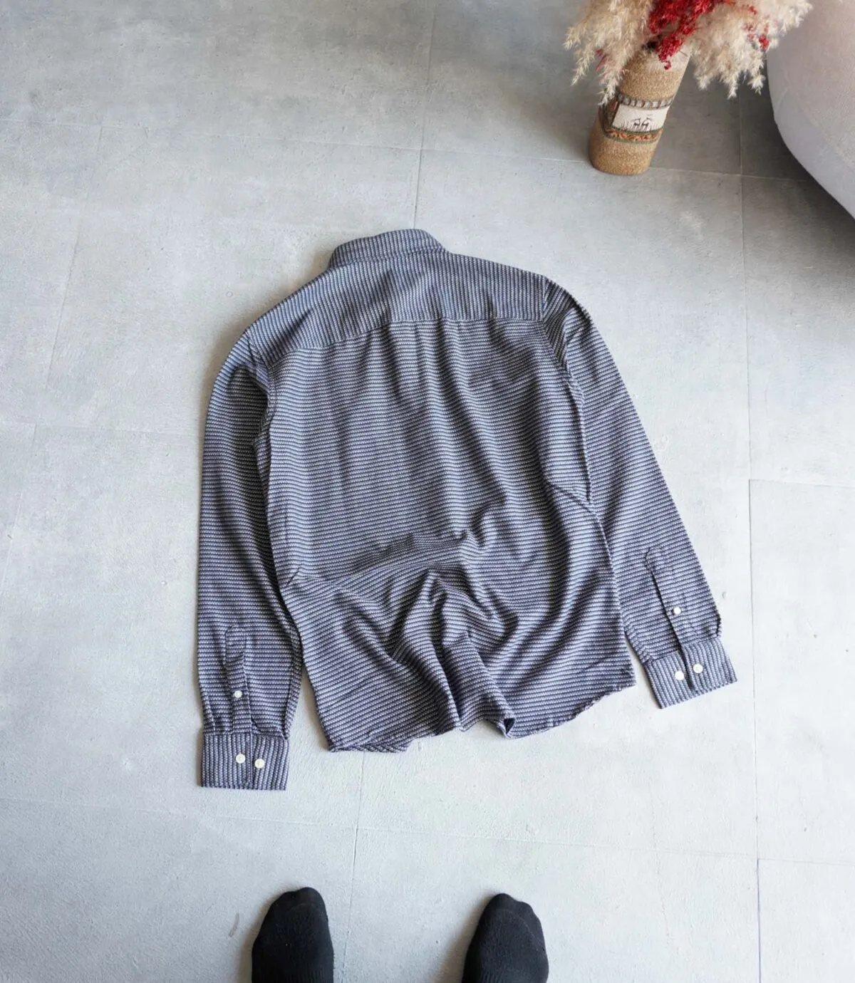 پیراهن پشمی طرح دار Jack&Jones
