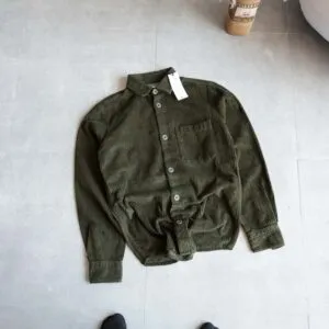پیراهن کبریتی ضخیم سبز Jack&Jones