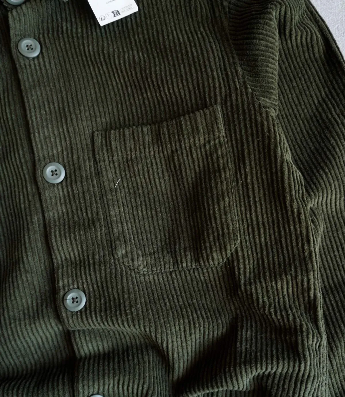 پیراهن کبریتی ضخیم سبز Jack&Jones