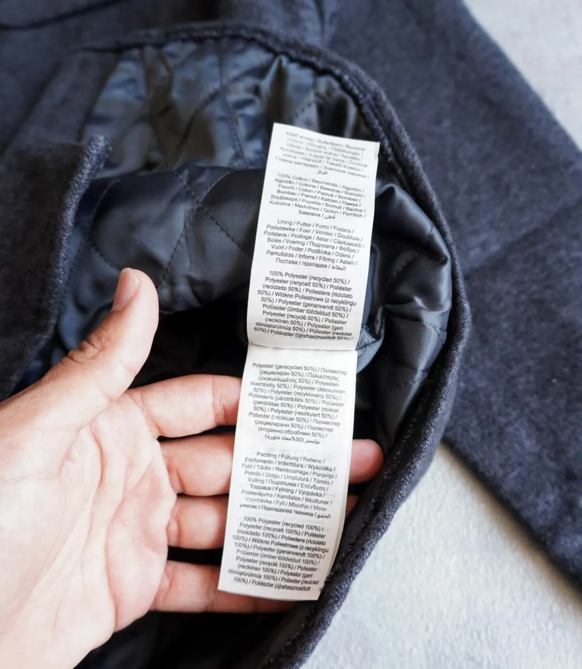 پیراهن پشمی آستردار نوک مدادی Jack&Jones