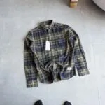 پیراهن پشمی سبز Jack&Jones