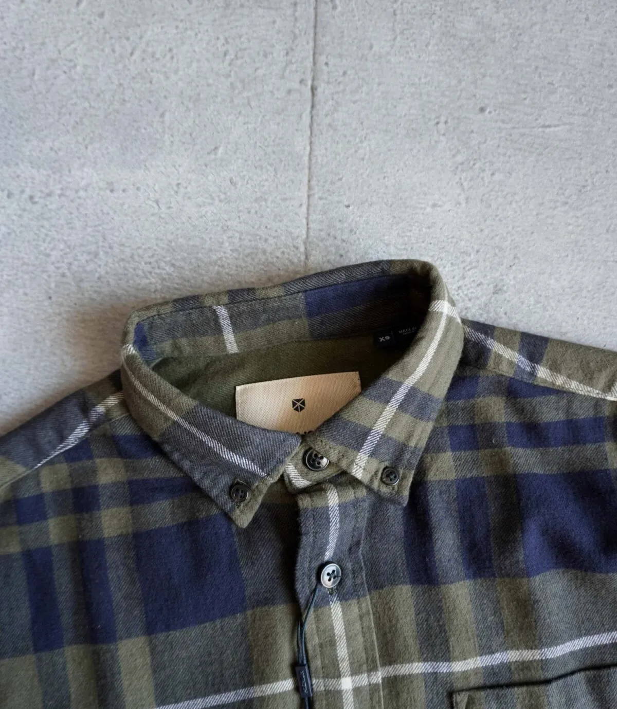 پیراهن پشمی سبز Jack&Jones