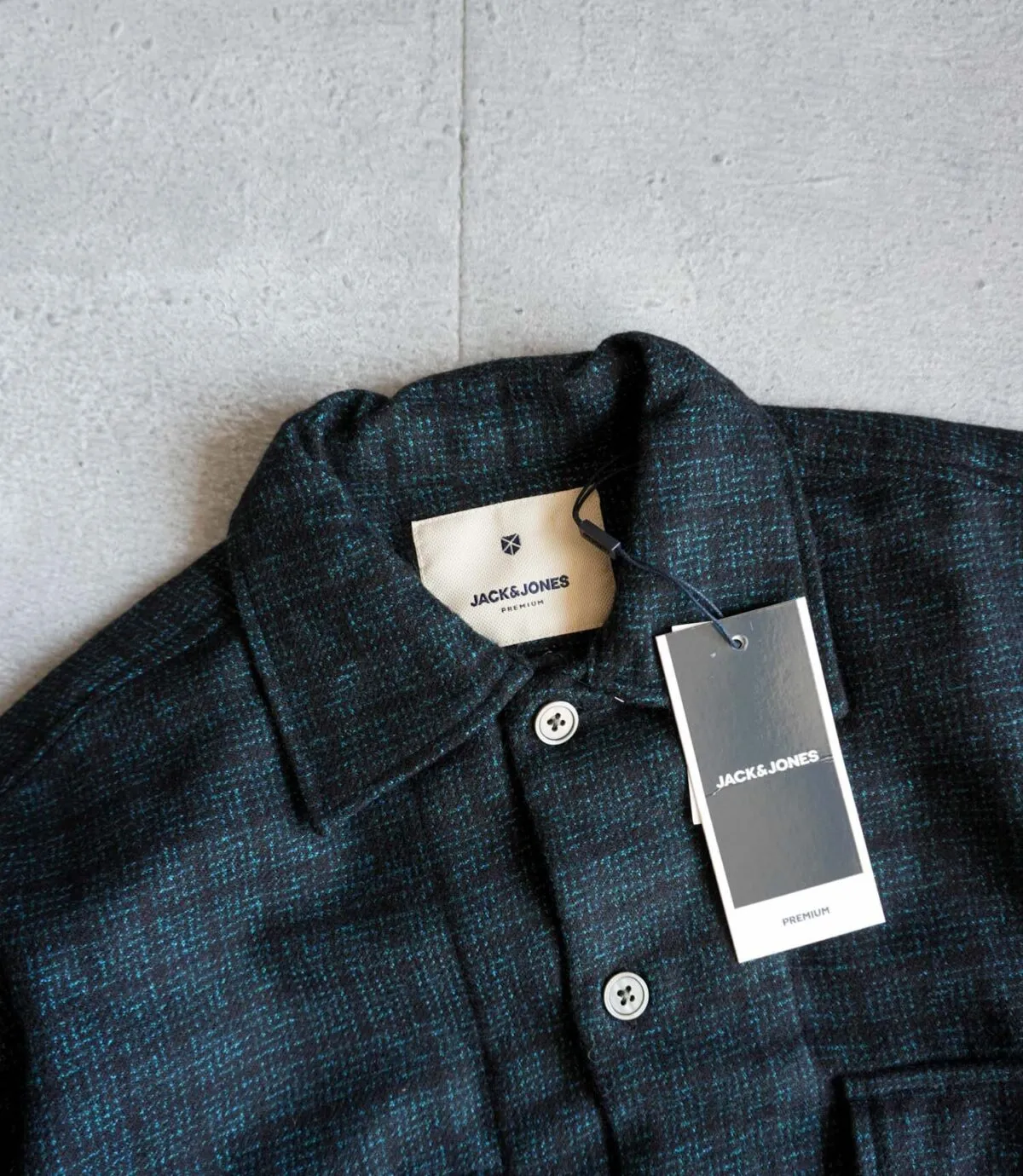 پیراهن پشمی ضخیم Jack&Jones