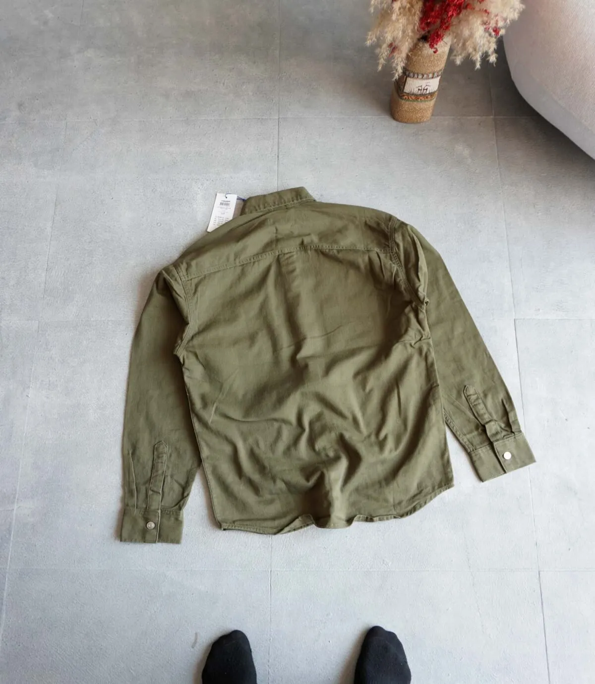 پیراهن جین سبز Jack&Jones