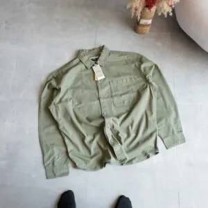 پیراهن کتان سبز Jack&Jones پیراهن کتان سبز Jack&Jones