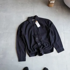 پیراهن کتان سرمه ای تیره Jack&Jones