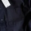 پیراهن کتان سرمه ای تیره Jack&Jones