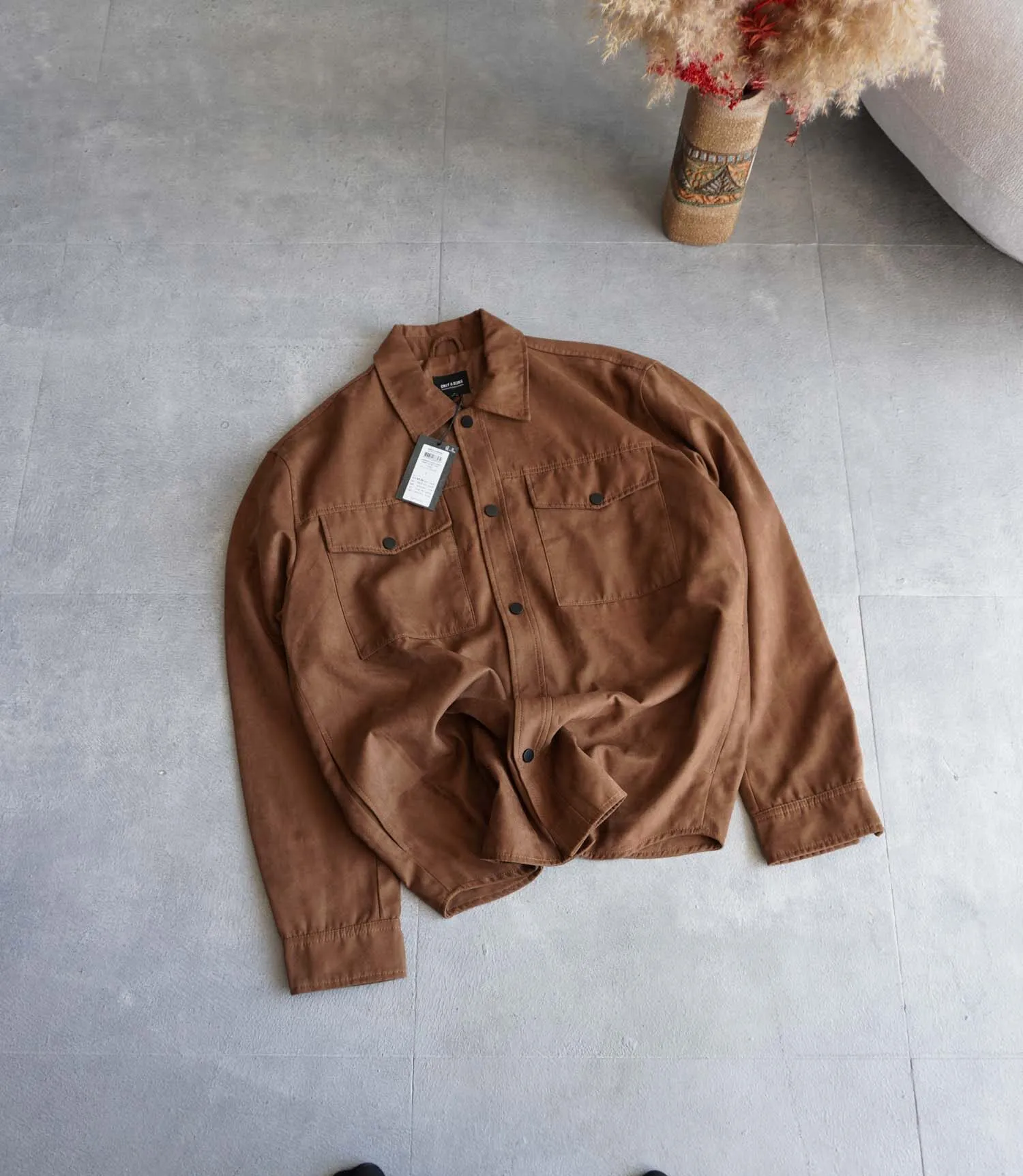 جکت جیر قهوه ای Jack&Jones جکت جیر قهوه ای Jack&Jones