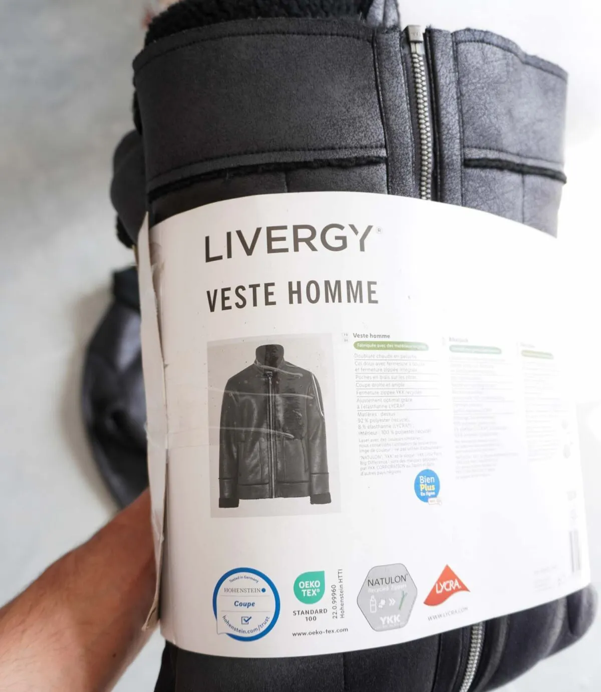 جکت بوفالو مشکی ساده Livergy جکت بوفالو مشکی ساده Livergy