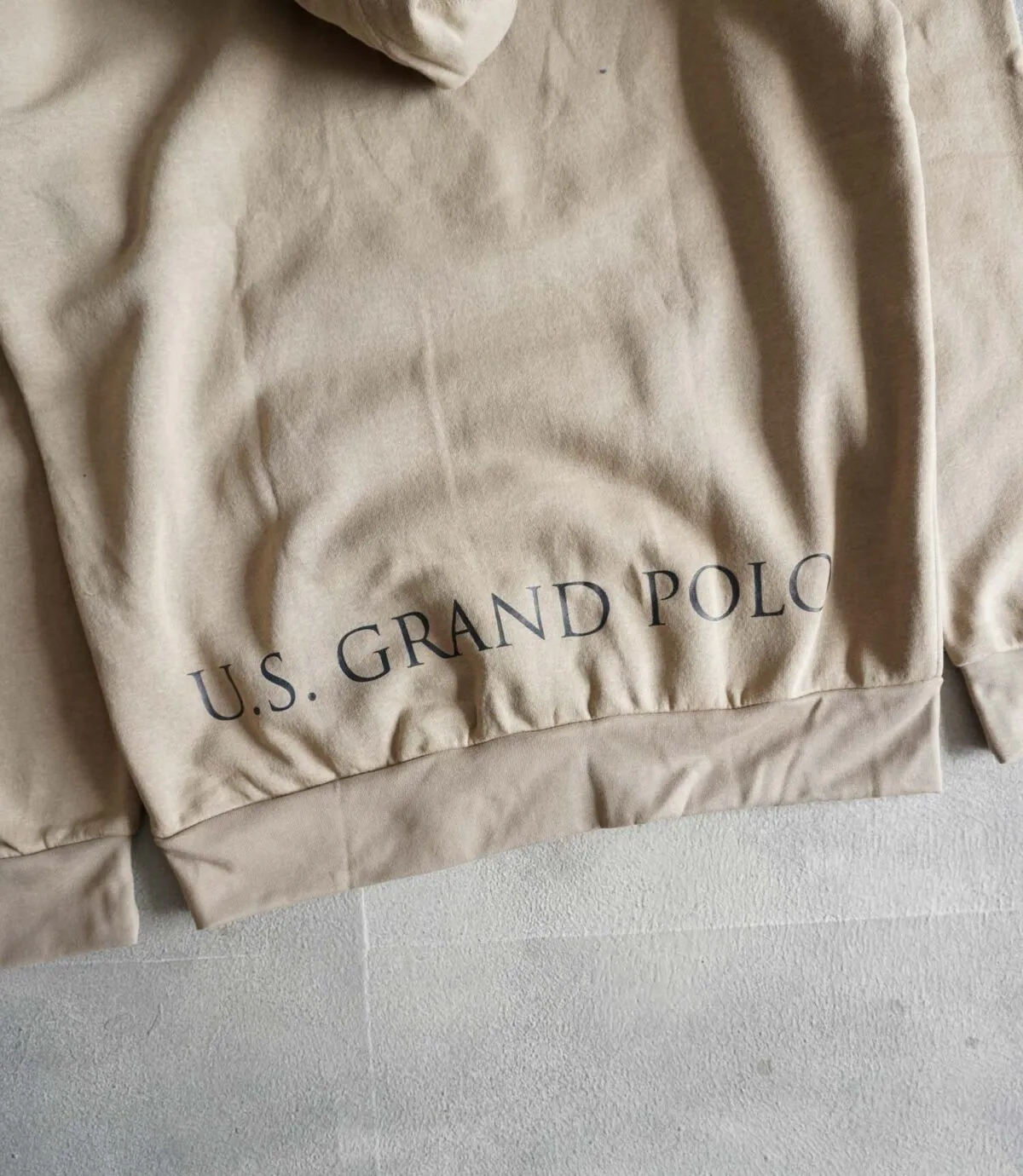 هودی خاکی U.S.Grand Polo