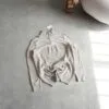 نیم زیپ بافت کرم روشن Esmara Man