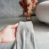نیم زیپ بافت طوسی روشن Esmara Man