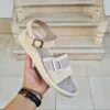 صندل چرمی کرم صندل چرمی کرم