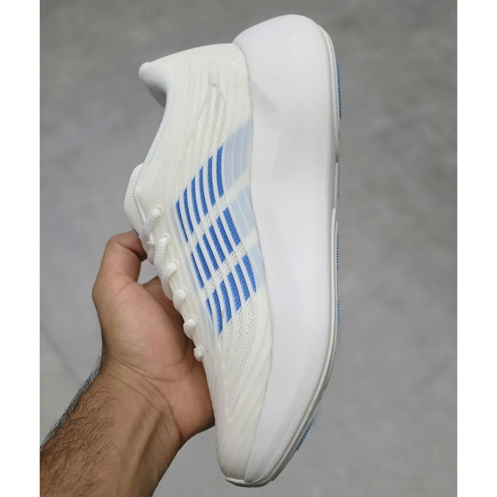 آدیداس هایپر بوست پیورچیل سفید آبی adidas Hyper Boost Purechill آدیداس هایپر بوست پیورچیل سفید آبی adidas Hyper Boost Purechill