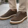 کفش مردانه مادو جیر قهوه ای MADO 1030E