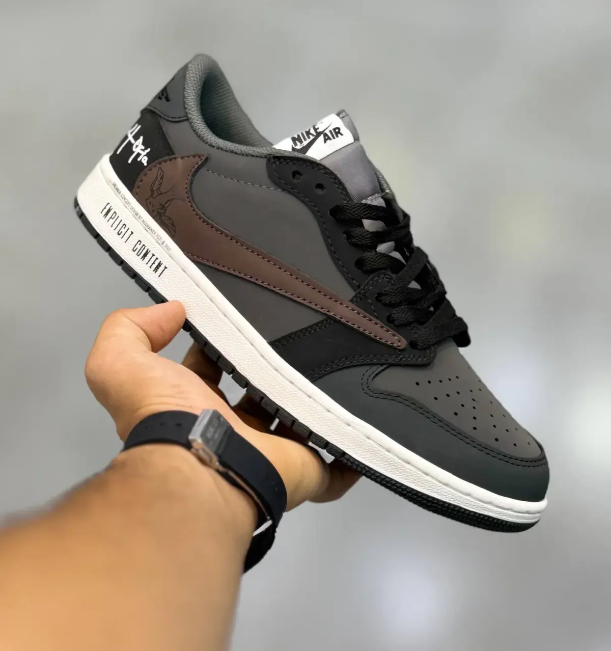 کتونی نایک ایر جردن 1 لو تراویس اسکات یوتوپیا-Nike Jordan travis