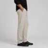 شلوار لینین نخی اورجینال مردانه رنگ کرمی برند pull&bear سفارش اسپانیایی مدل راسته کد 2039