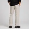 شلوار لینین نخی اورجینال مردانه رنگ کرمی برند pull&bear سفارش اسپانیایی مدل راسته کد 2039