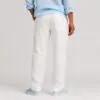 شلوار لینین نخی اورجینال مردانه رنگ سفید برند pull&bear سفارش اسپانیایی مدل راسته کد 2040 شلوار لینین نخی اورجینال مردانه رنگ سفید برند pull&bear سفارش اسپانیایی مدل راسته کد 2040