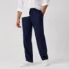 شلوار لینین نخی اورجینال مردانه رنگ سرمه ای برند pull&bear سفارش اسپانیایی مدل راسته کد 2042 شلوار لینین نخی اورجینال مردانه رنگ سرمه ای برند pull&bear سفارش اسپانیایی مدل راسته کد 2042