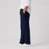 شلوار لینین نخی اورجینال مردانه رنگ سرمه ای برند pull&bear سفارش اسپانیایی مدل راسته کد 2042 شلوار لینین نخی اورجینال مردانه رنگ سرمه ای برند pull&bear سفارش اسپانیایی مدل راسته کد 2042