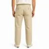 شلوار کتان کنف اورجینال مردانه رنگ نسکافه ای برند pull&bear سفارش اسپانیایی مدل راسته کد 2045