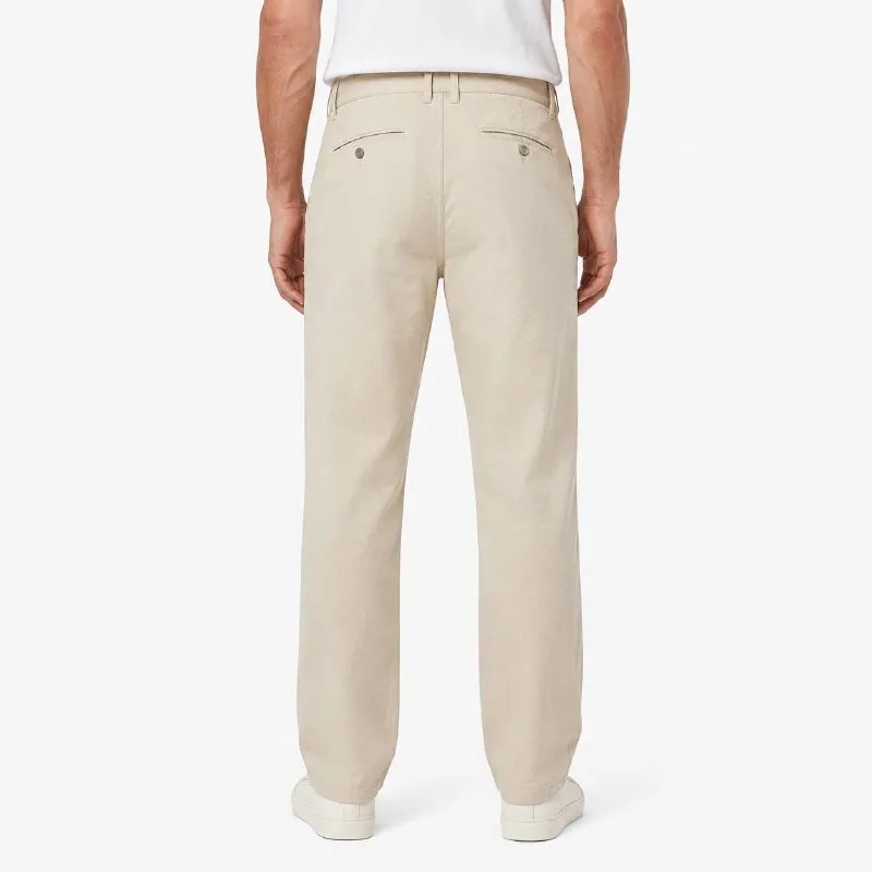 شلوار کنف‌ کمر گتر ‌کرمی pull&bear سفارش اسپانیایی مدل راسته کد 2046