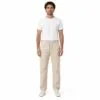 شلوار کنف‌ کمر گتر ‌کرمی pull&bear سفارش اسپانیایی مدل راسته کد 2046