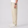 شلوار کنف pull&bear کمرکشی اورجینال سفارش اسپانیا کرمی کد 2050 شلوار کنف pull&bear کمرکشی اورجینال سفارش اسپانیا کرمی کد 2050