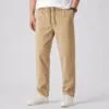 شلوار کتان کنف pull&bear اورجینال رنگ نخودی کمرکش کد 2055 شلوار کتان کنف pull&bear اورجینال رنگ نخودی کمرکش کد 2055