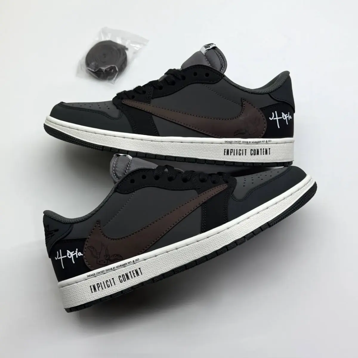کتونی نایک ایر جردن 1 لو تراویس اسکات یوتوپیا-Nike Jordan travis