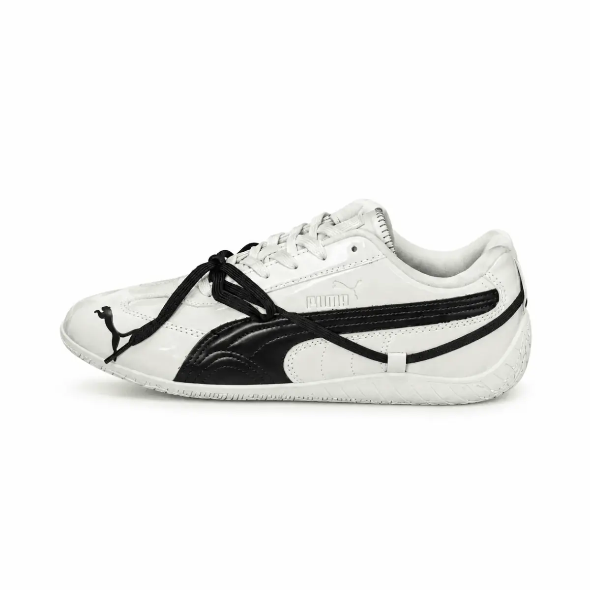 کفش پوما اسپیدکت پریمیوم ایکس روز سفید مشکی Puma Speedcat Premium X Rose White Black
