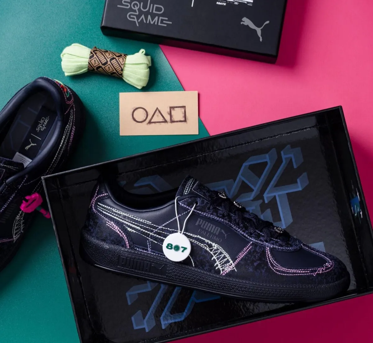 کتونی کلکسیونی پوما Puma Palermo X Squid Game – کد 01-403859 کتونی کلکسیونی پوما Puma Palermo X Squid Game – کد 01-403859