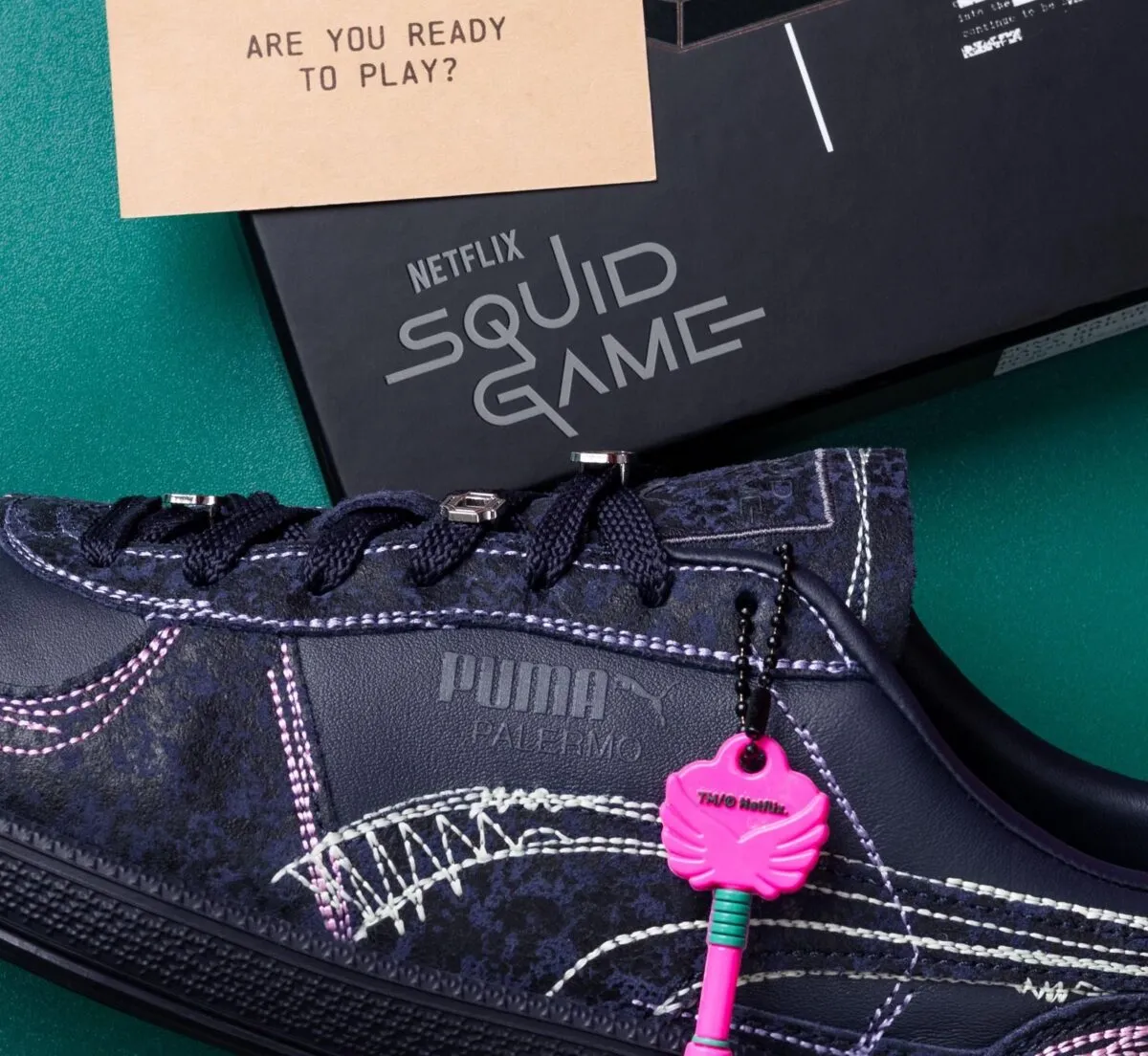 کتونی کلکسیونی پوما Puma Palermo X Squid Game – کد 01-403859 کتونی کلکسیونی پوما Puma Palermo X Squid Game – کد 01-403859
