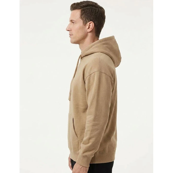 هودی داخل کرکی اورجینال مردانه رنگ نسکافه ای بیسیک گرم بالا برند pull&bear سفارش اسپانیایی تنخوری و قواره نسبتا آزاد کد 177