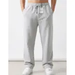 شلوار جاگر بگ داخل کرکی اورجینال مردانه رنگ طوسی pull&bear اسپانیایی کد 102