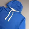هودی یونیسکس cotton آبی‌تیره قواره نسبتاً آزاد کد 87