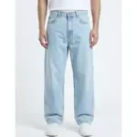 شلوار جین بگ مردانه اورجینال رنگ یخی روشن pull&bear کد 2011