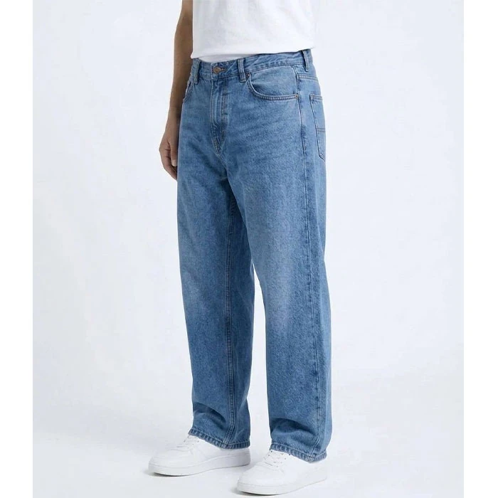 شلوار جین بگ مردانه اورجینال رنگ آبی متوسط برند pull&bear سفارش اسپانیایی مدل بگ و آزاد کد 2013 شلوار جین بگ مردانه اورجینال رنگ آبی متوسط برند pull&bear سفارش اسپانیایی مدل بگ و آزاد کد 2013