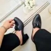 کفش پاشنه دار پاپیونی کفش پاشنه دار پاپیونی