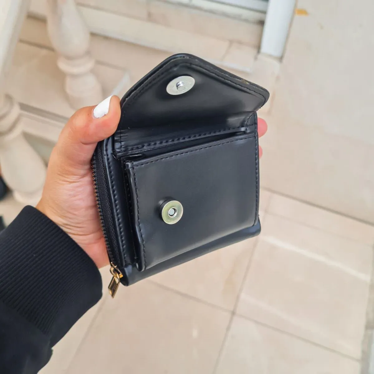 کیف پول جاکارتی مشکی