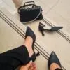 کفش زنانه مجلسی پاشنه دار تیارام