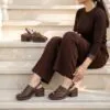 کفش زنانه توری پاشنه کفش زنانه توری پاشنه