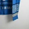 بافت وینتیج آبی طرح دار NFL