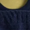 بافت وینتیج سرمه ای تیره طرح دار