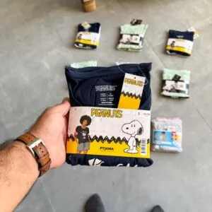 ست تیشرت و شلوارک نخی Peanuts ست تیشرت و شلوارک نخی Peanuts