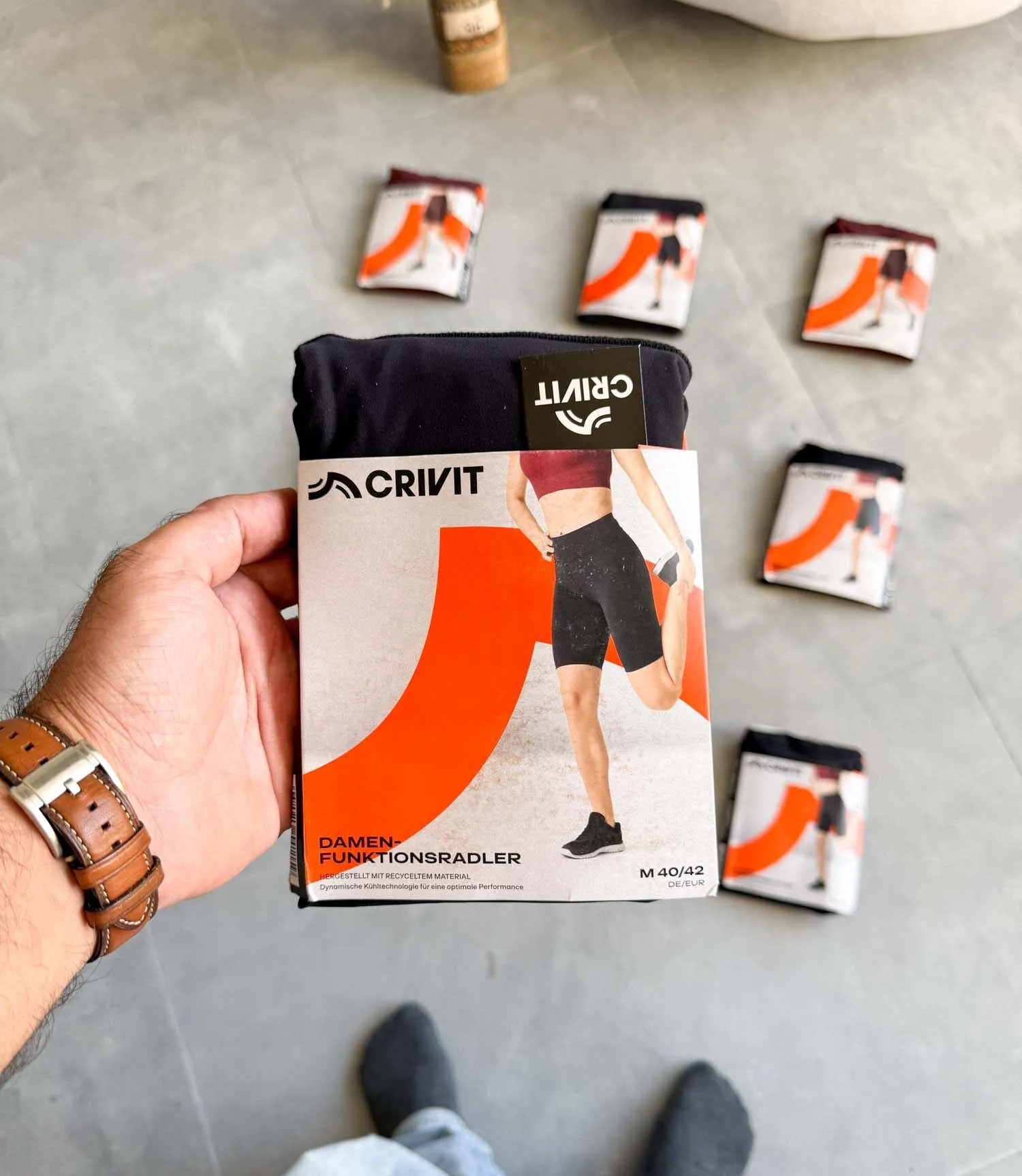 بایکر مشکی Crivit بایکر مشکی Crivit