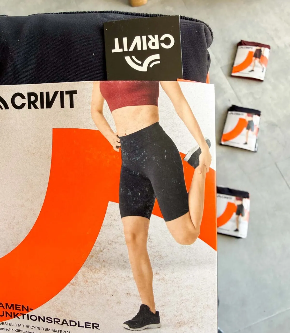 بایکر مشکی Crivit بایکر مشکی Crivit