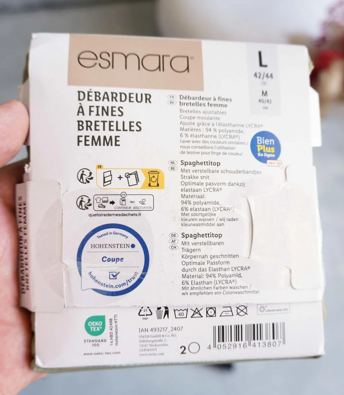 تاپ بند باریک ضد حساسیت زنانه سبز Esmara