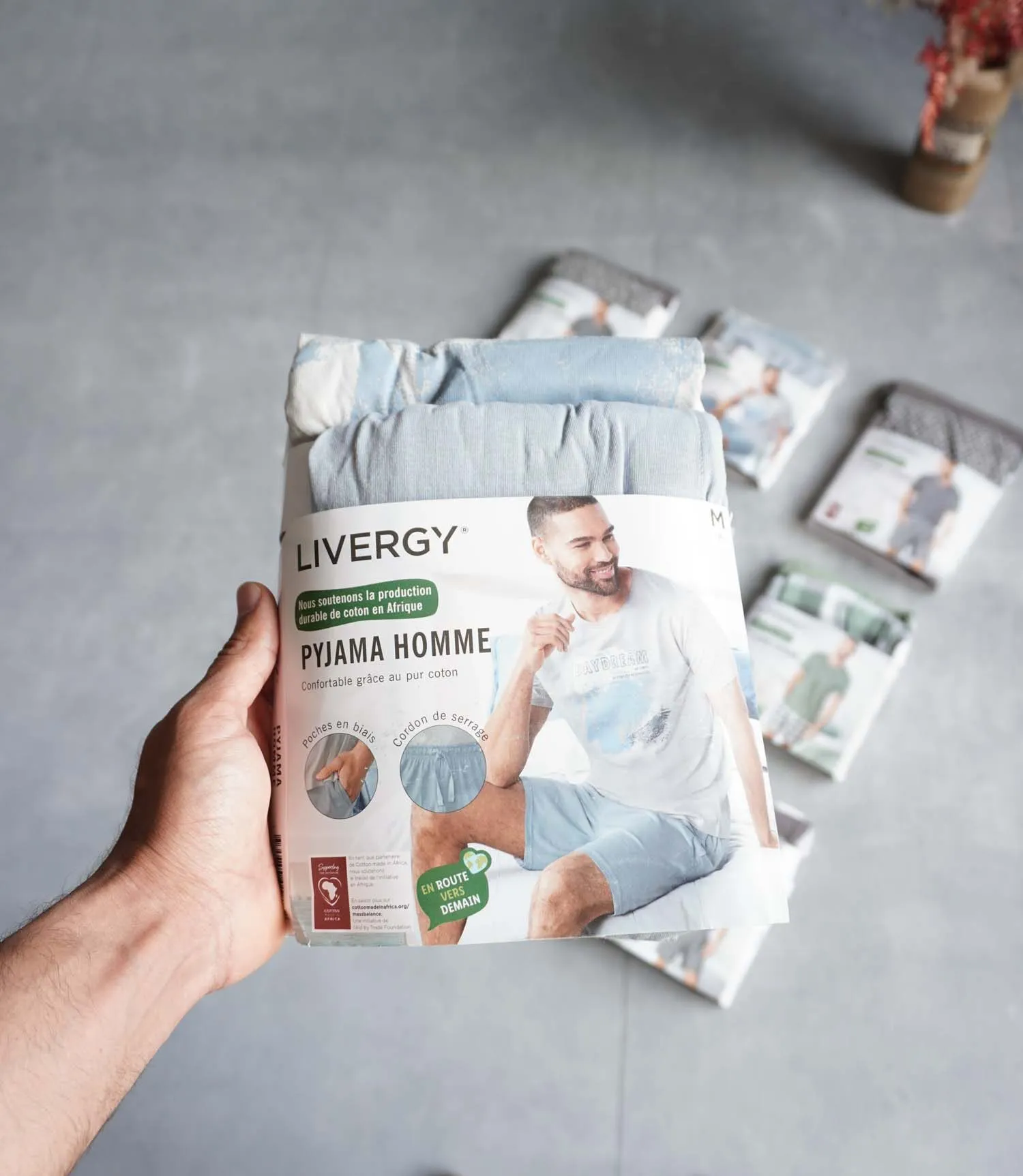ست تیشرت و شلوارک آبی Livergy ست تیشرت و شلوارک آبی Livergy